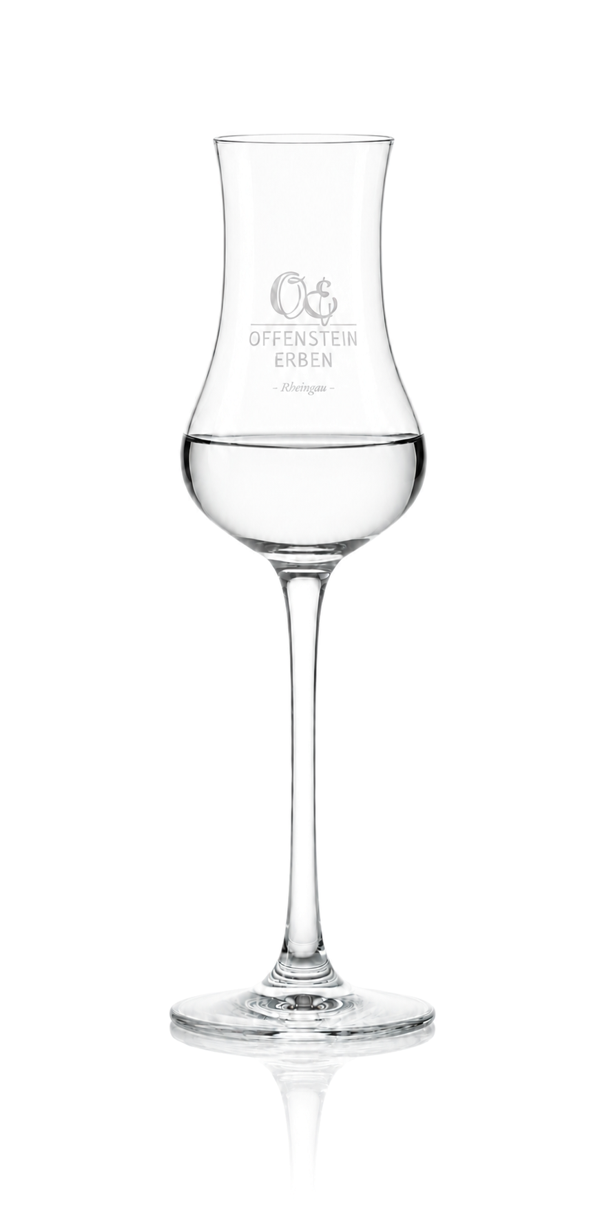 Elegantes Glas für Brandy-Servierung
