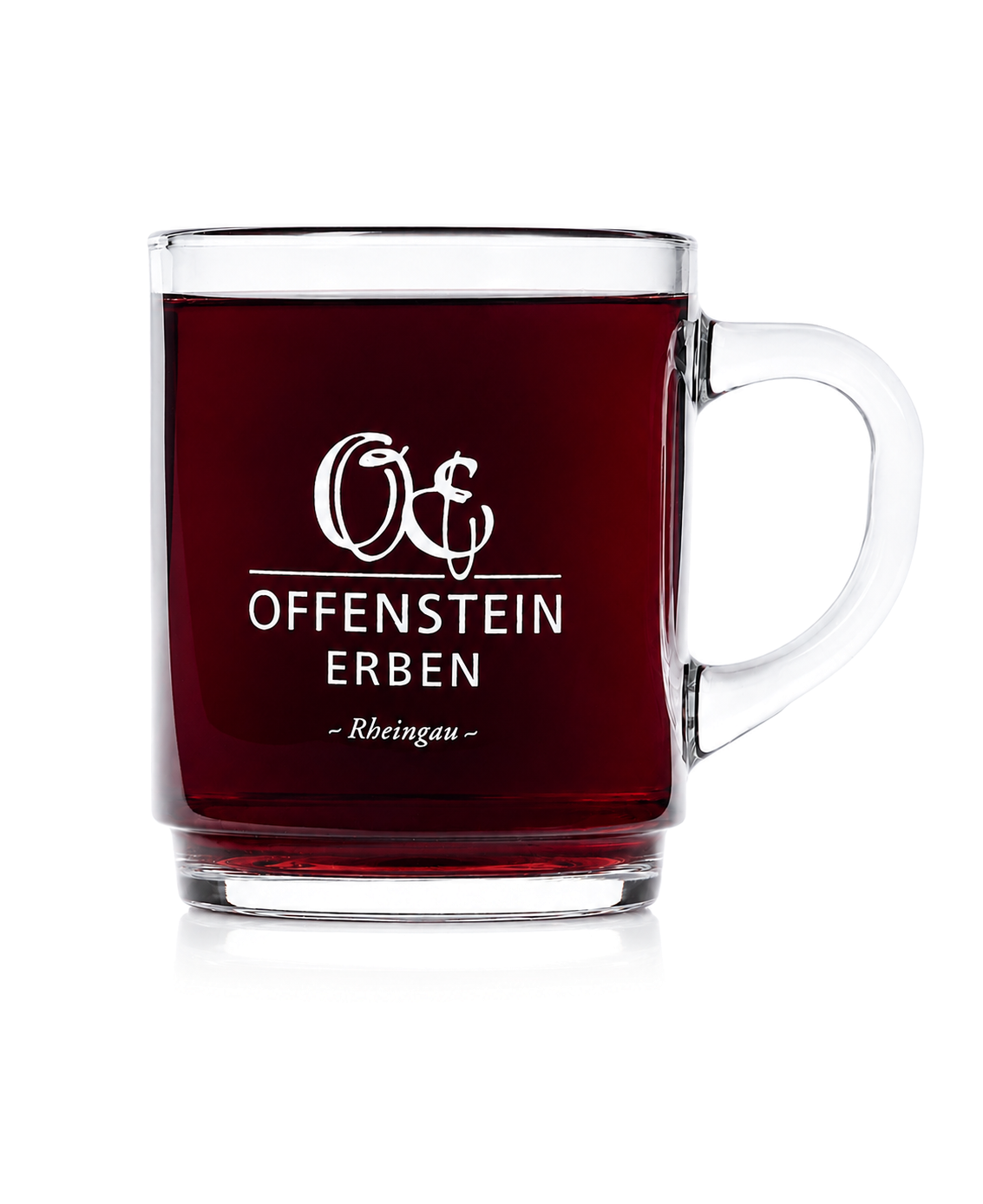 Glas mit rotem Getr&auml;nk